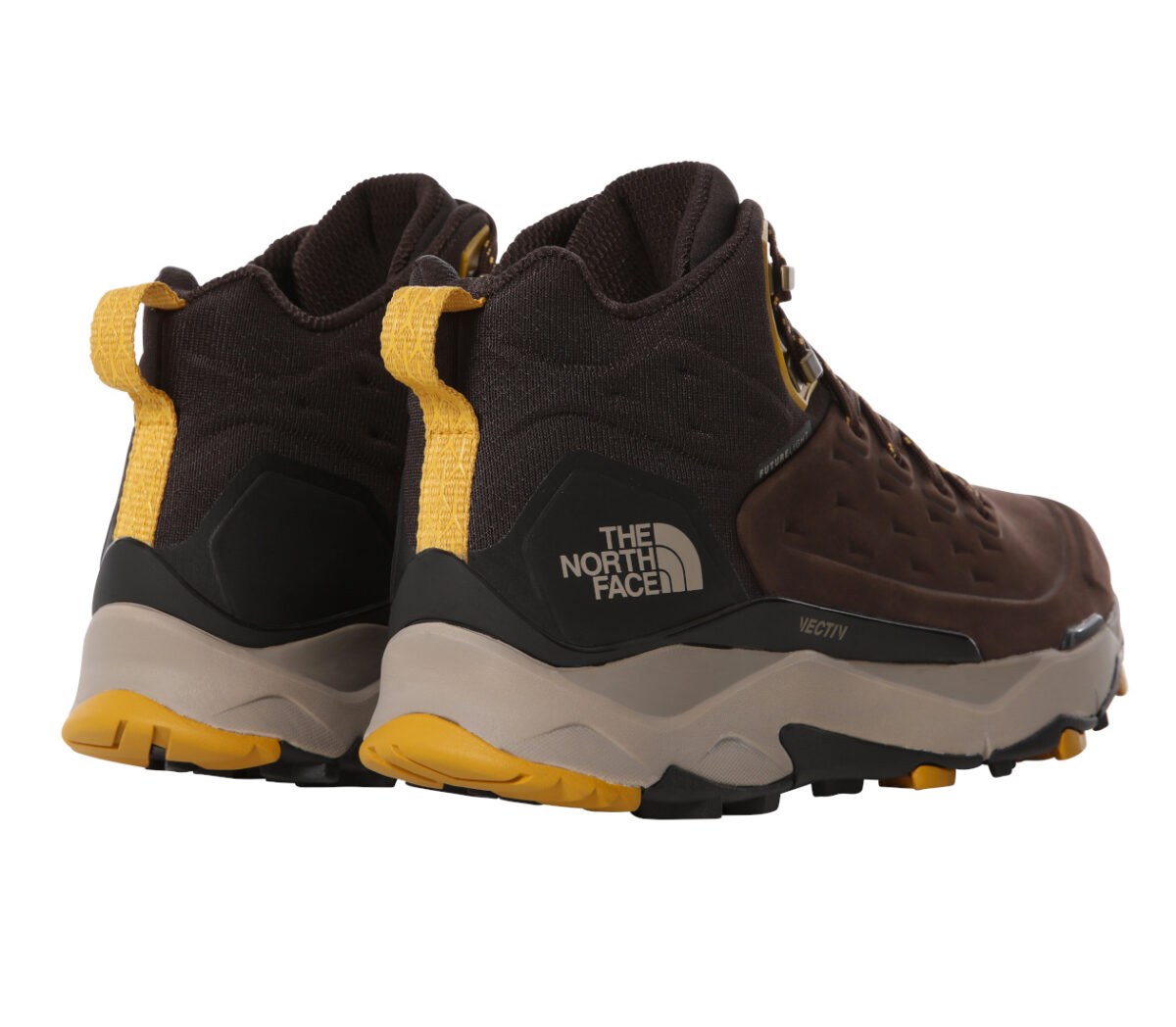 dettaglio scarpa da trekking uomo north face exploris in pelle