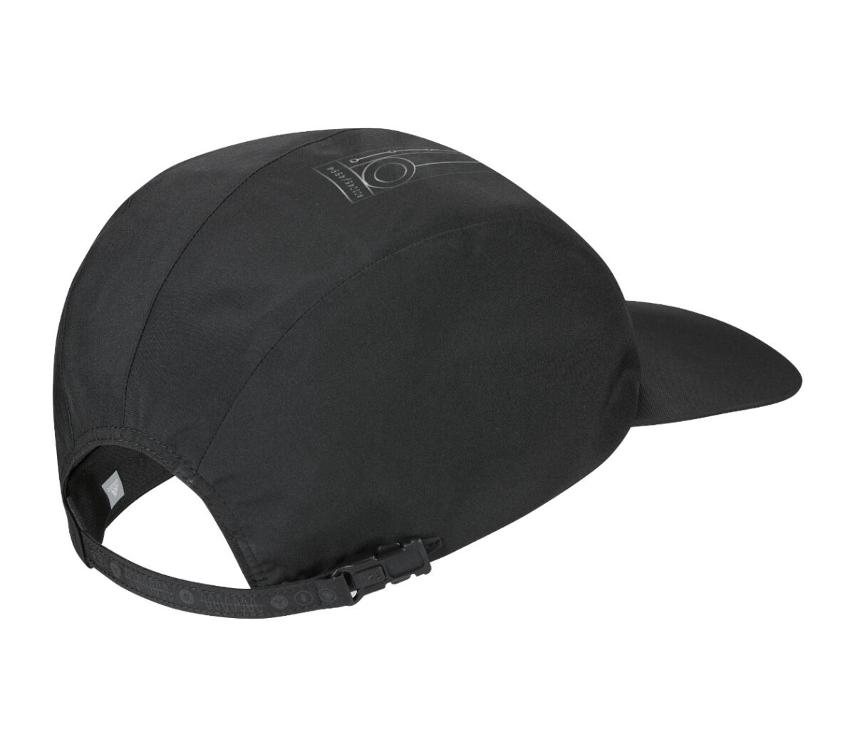 cappellino da running iimpermeabile nero adidas