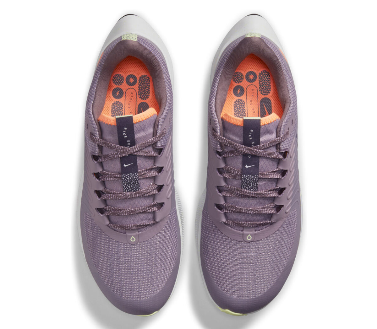 tomaia scarpa da running nike pegasus shield 38 uomo impermeabile