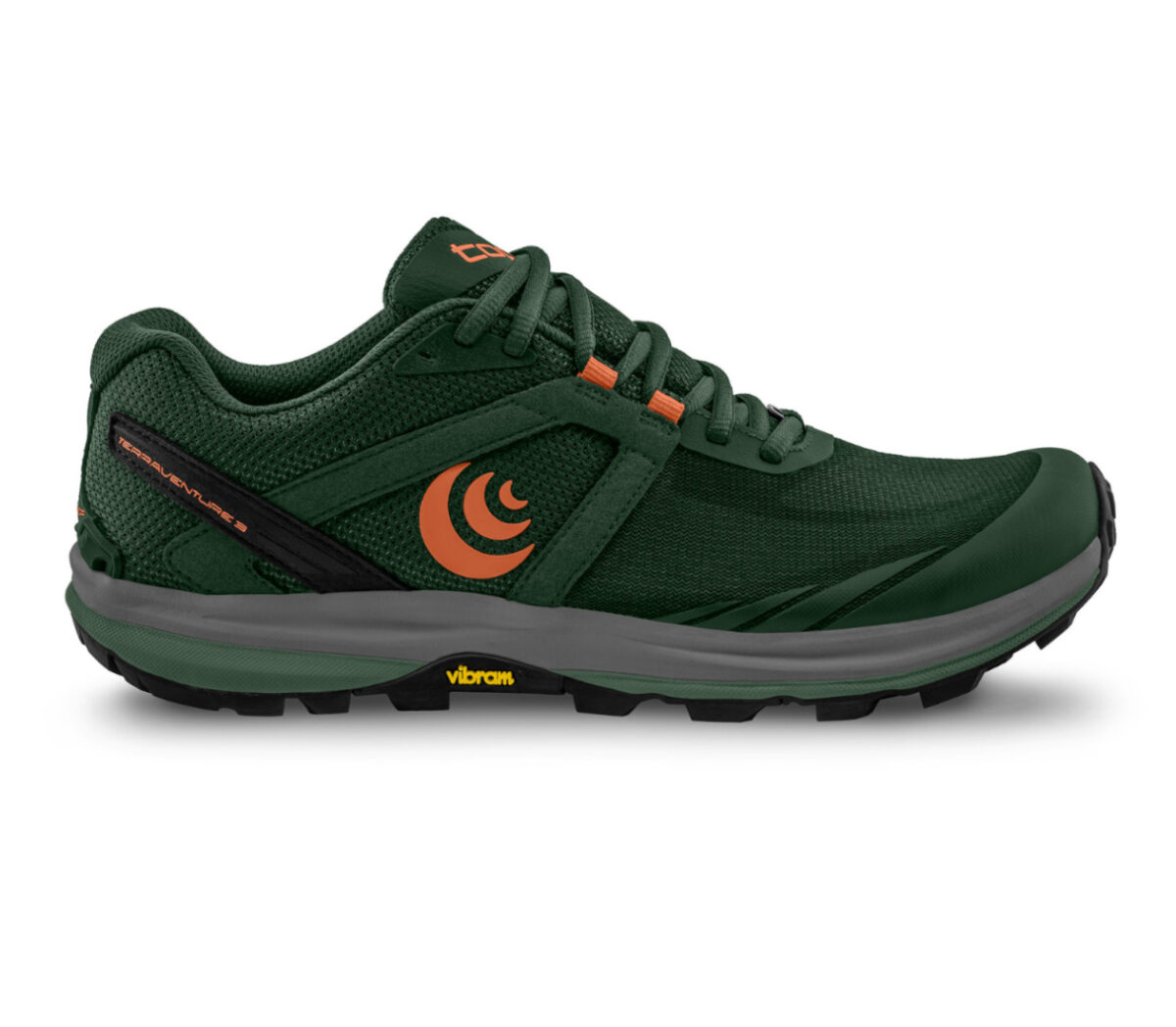 Scarpe topo terraventure 3 uomo darkgreen orange