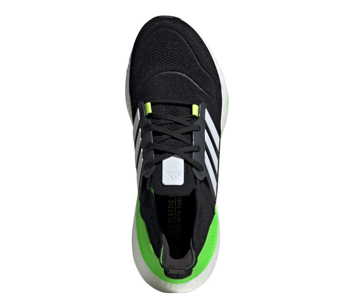 Tomaia Scarpa Adidas Ultraboost 22 uomo nero verde