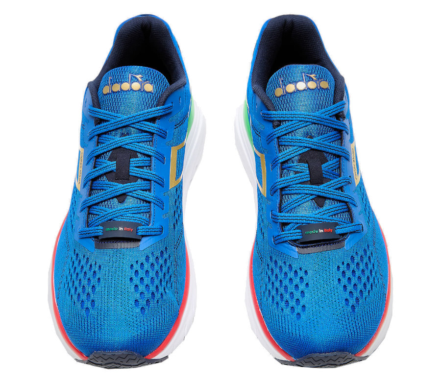 tomaia scarpe da running diadora equipe atomo uomo blu made in italy