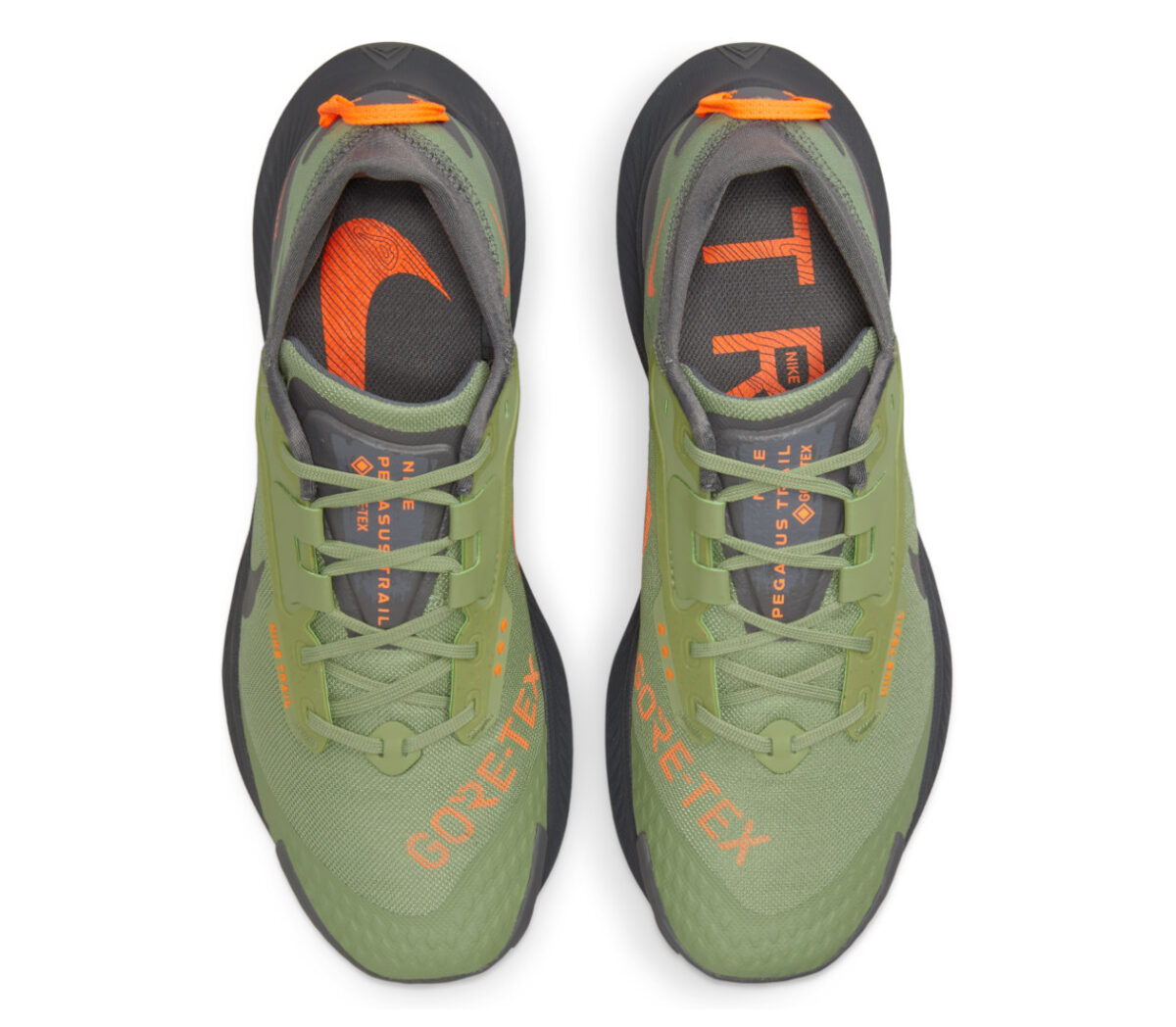 tomaia scarpe da trail nike pegasus trail 3 in goretex impermeabili
