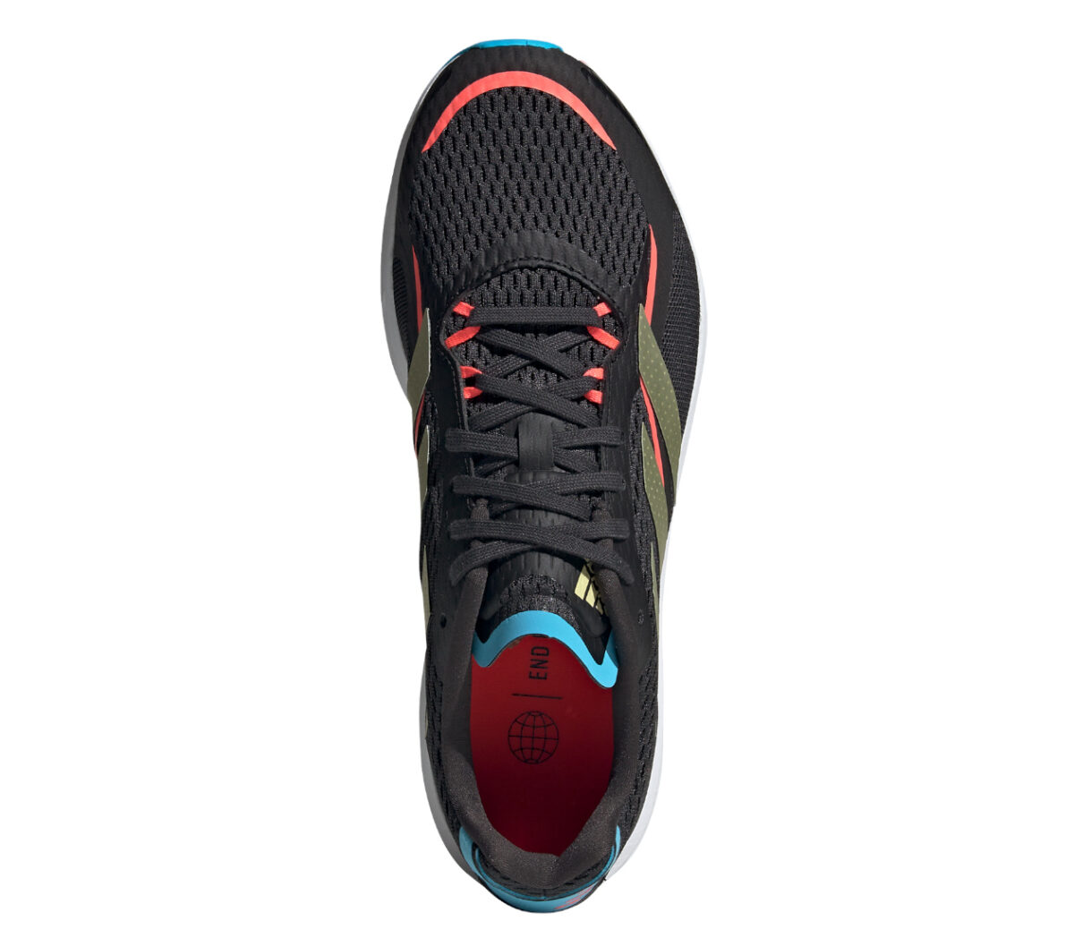 tomaia adidas sl20 3 scarpa da running reattiva nera uomo