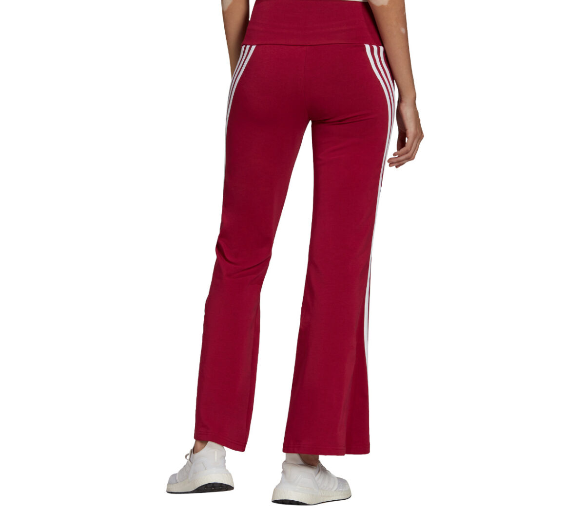 pantaloni da donna sportivi adidas rossi