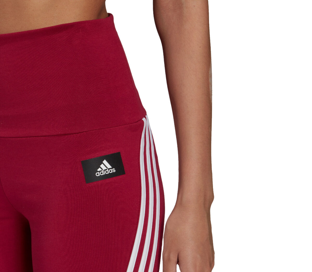 pantaloni da donna sportivi adidas rossi