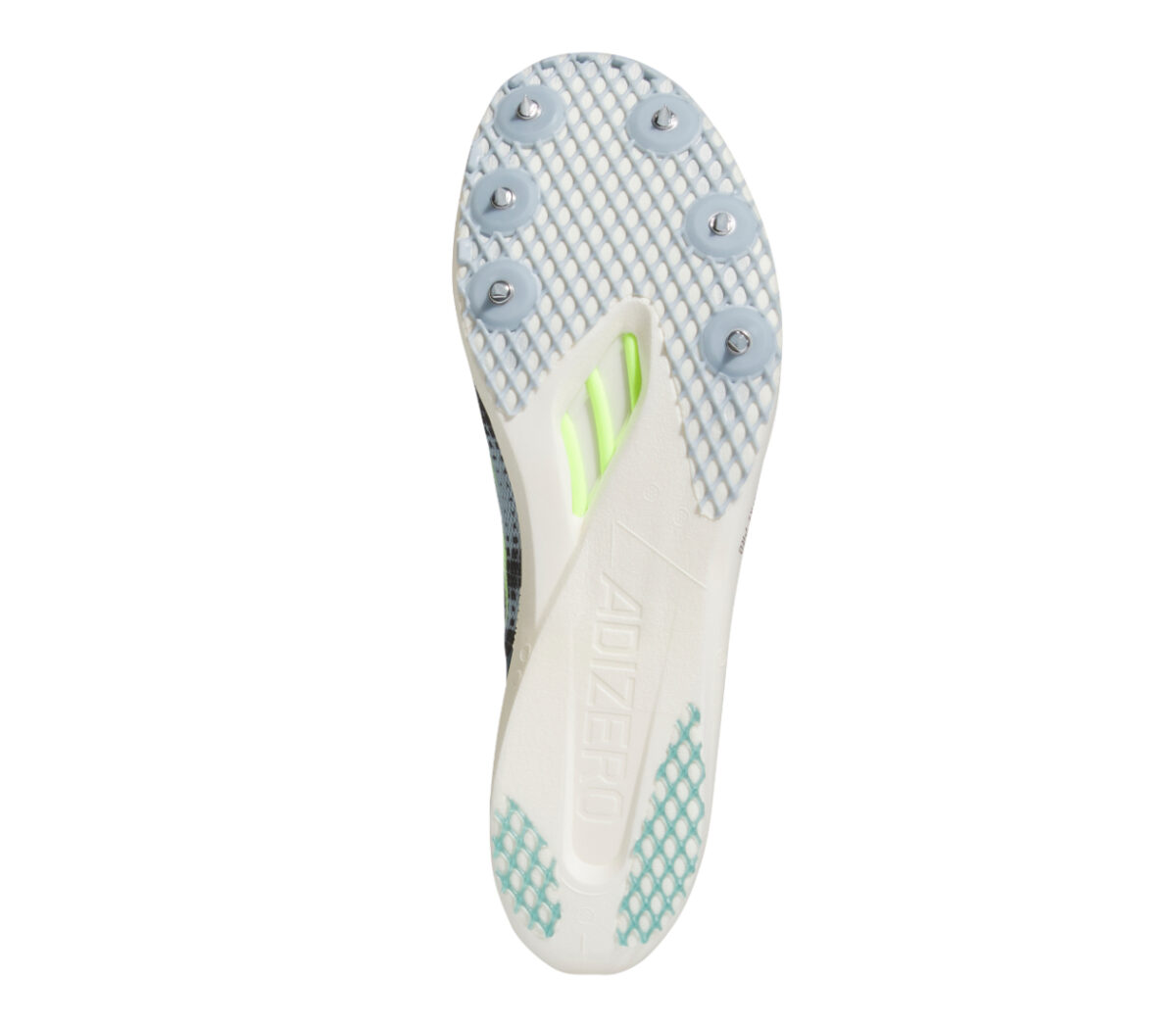 Suola Scarpa Adidas Adisero avanti TYO unisex blu lime