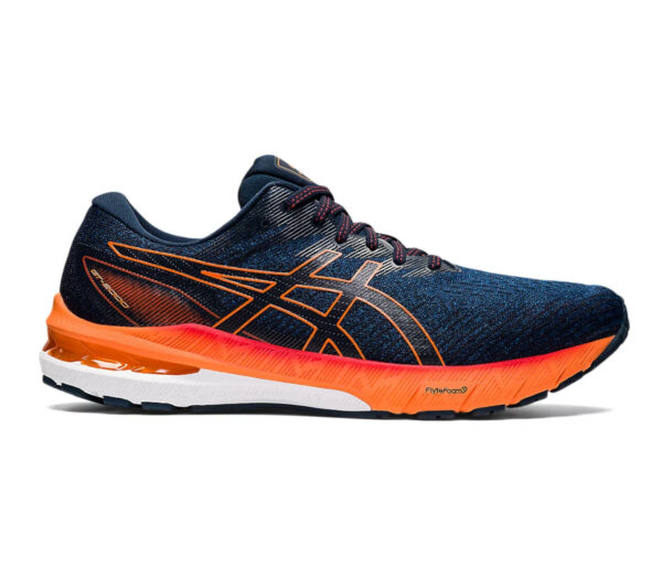 Scarpa asics gel gt-2000 10 uomo blu e arancione