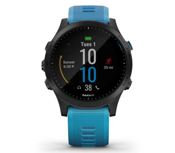 Orologio garmin forerunner 945 tri bundle azzurro