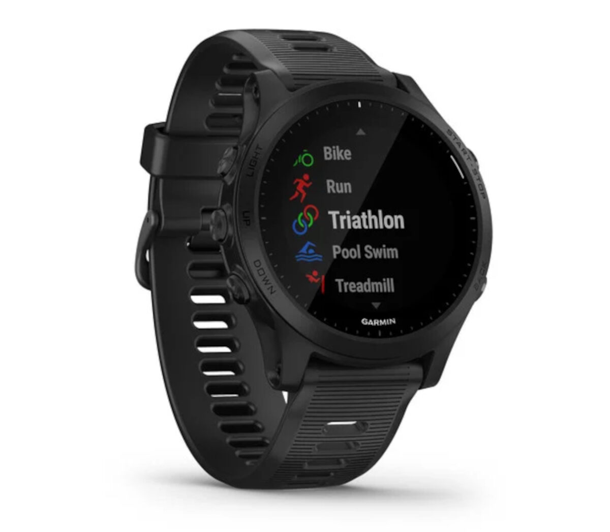 Lato Orologio Garmin forerunner 945 nero