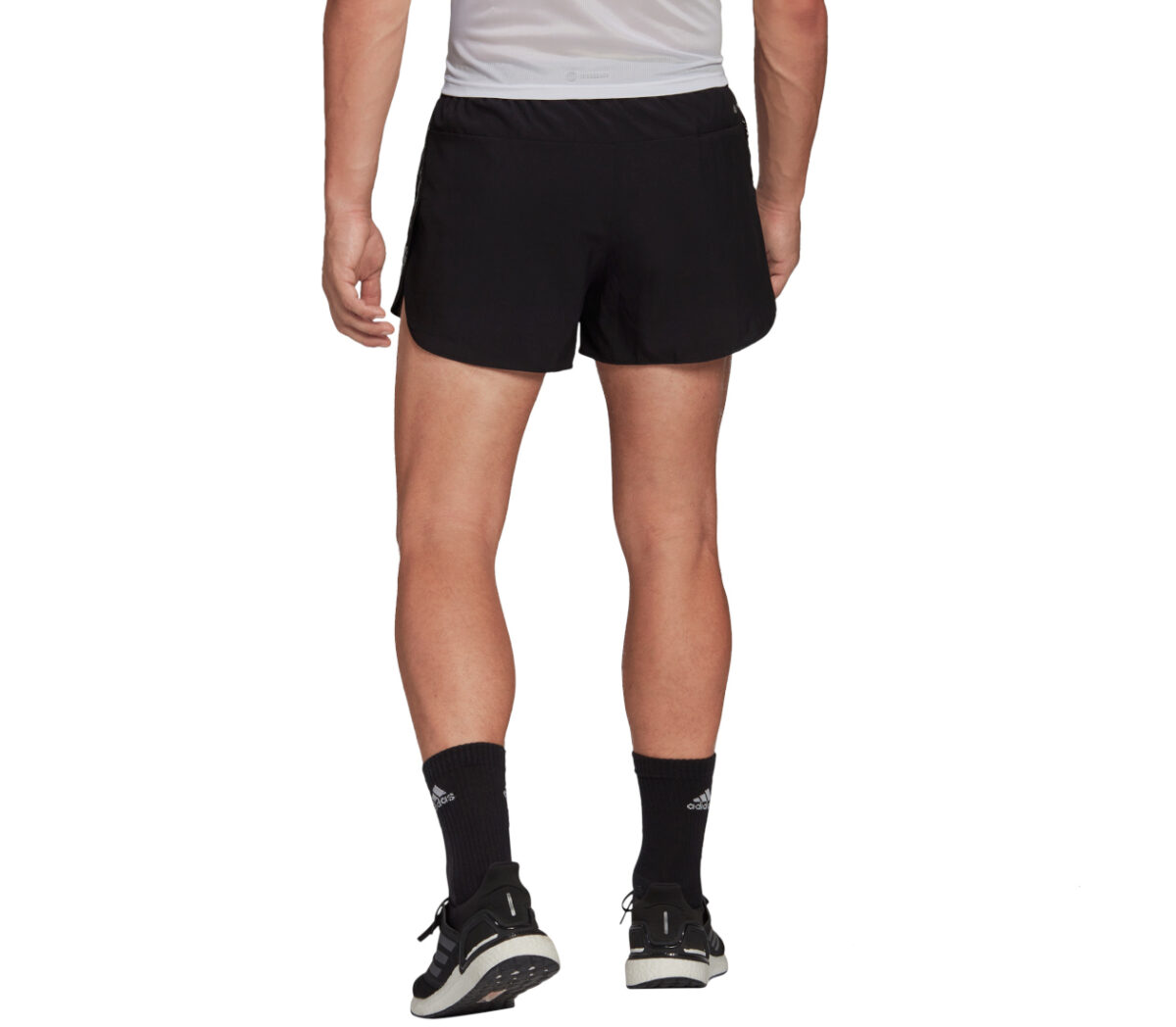 Retro Pantaloncino Adidas OTR Split Short uomo nero