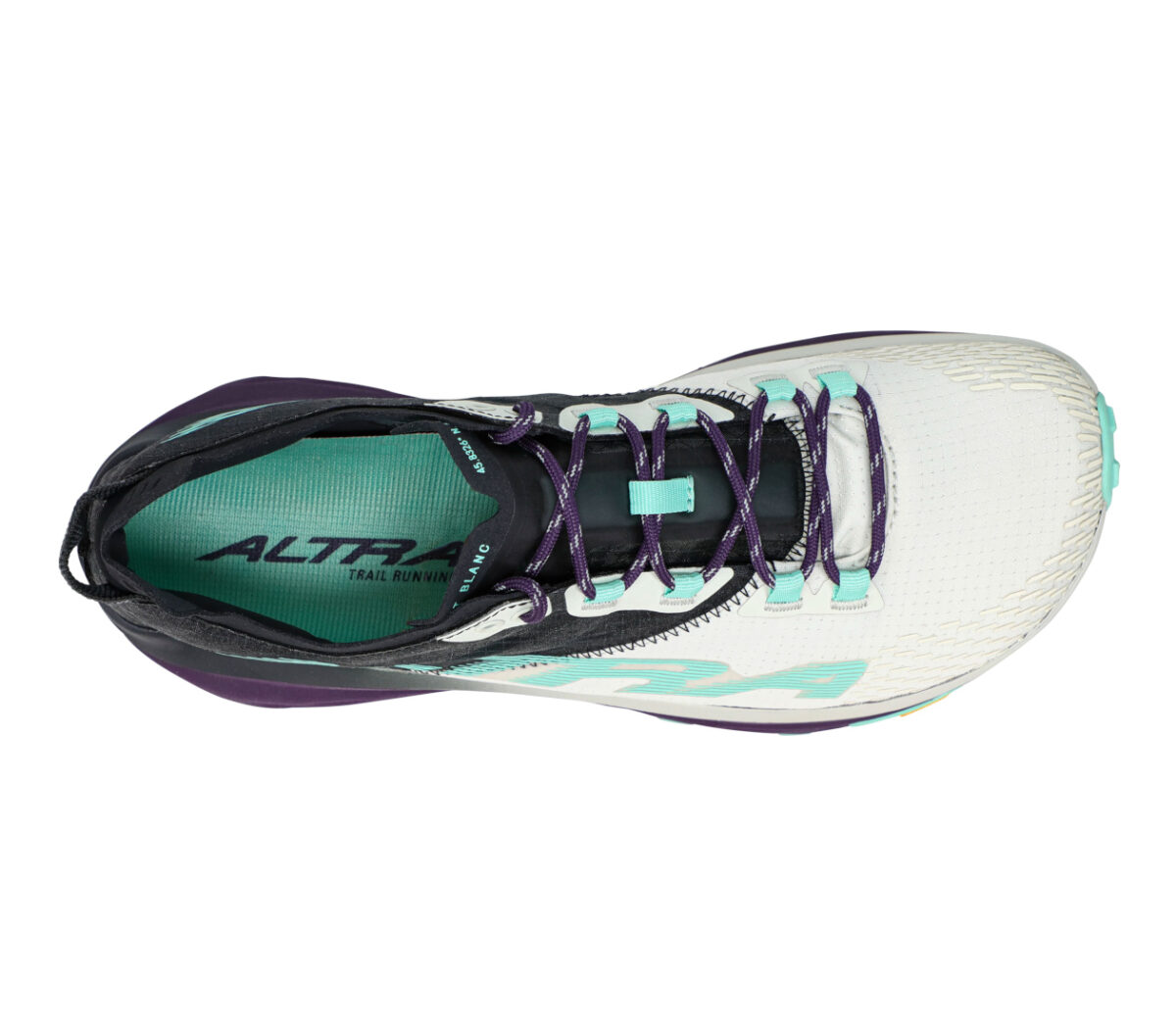 Tomaia Scarpa Altra Mont Blanc uomo nera verde