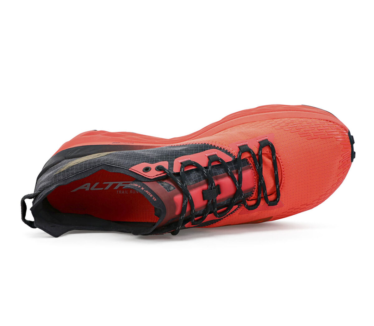 tomaia scarpa trail altra mont blanc rossa