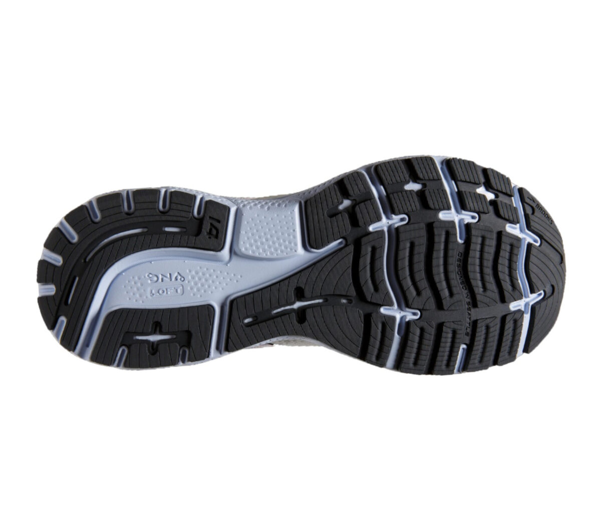 Suola Scarpa brooks ghost 14 donna bianca e viola