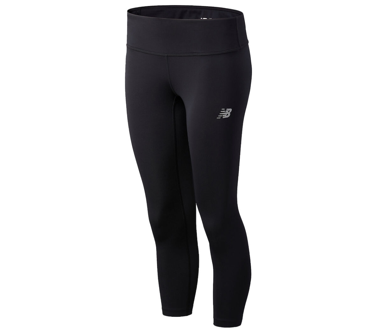 leggins neri da running per donna new balance