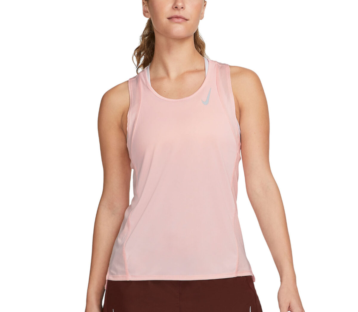 Canotta Nike dri-fit singlet donna rosa