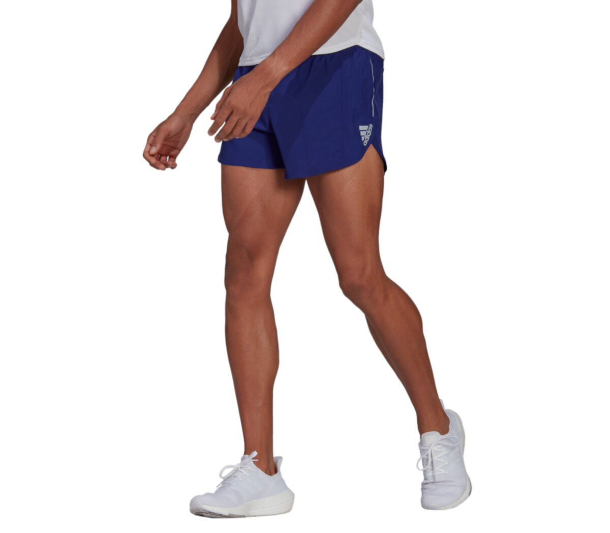 Pantaloncino adidas OTR split short uomo blu