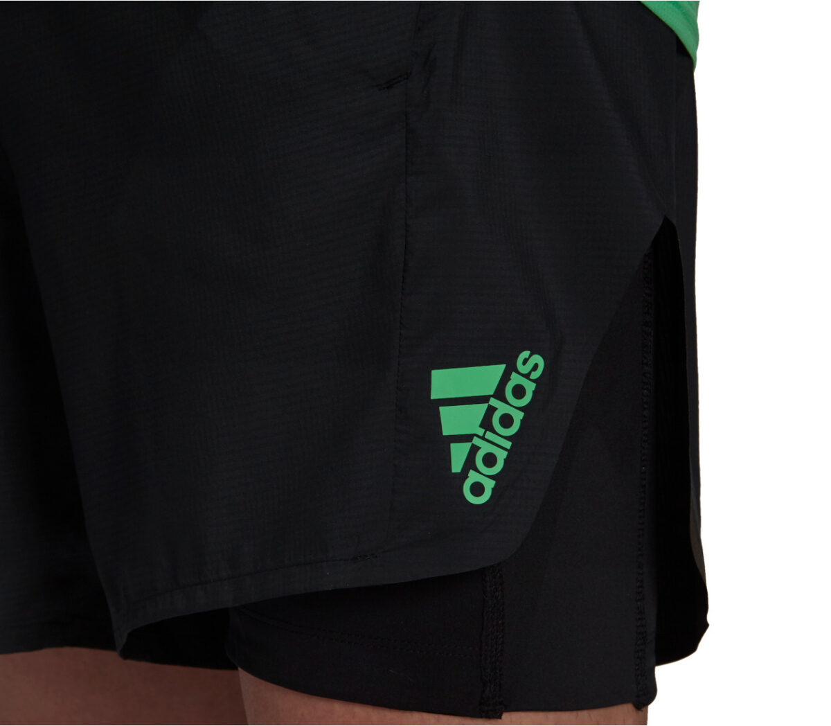 Tasca Pantaloncino adidas adizero 2in1 neri