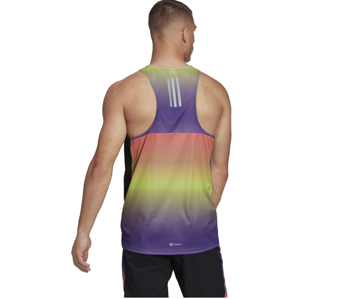 Retro Canotta adidas OTR SInglet CB uomo nera multicolore