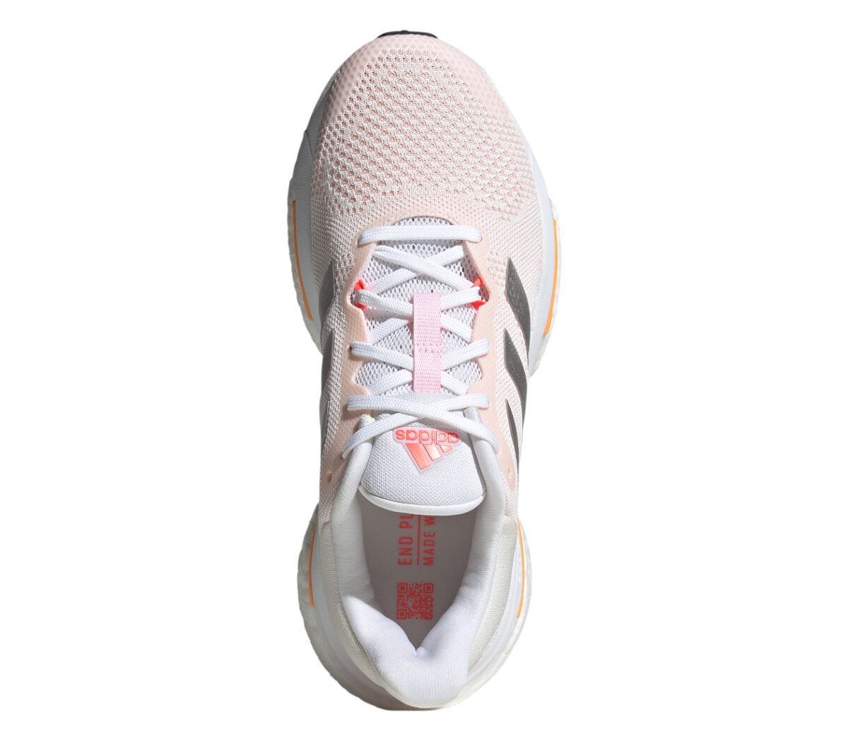Tomaia Scarpa adidas solar glide 5 donna bianca rosa