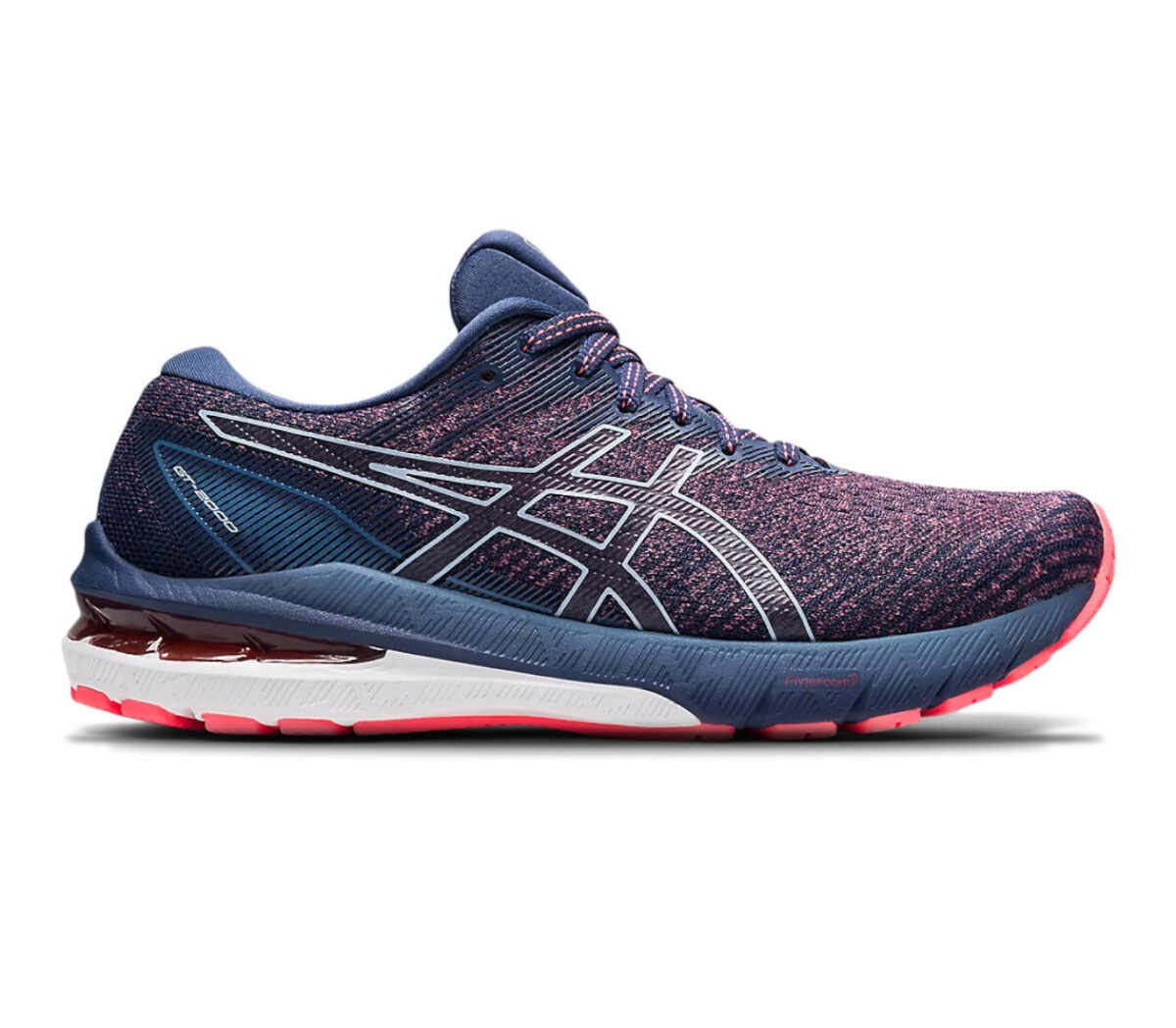 Scarpa asics gel gt 2000 10 donna Blazing Coral/Thunder Blue