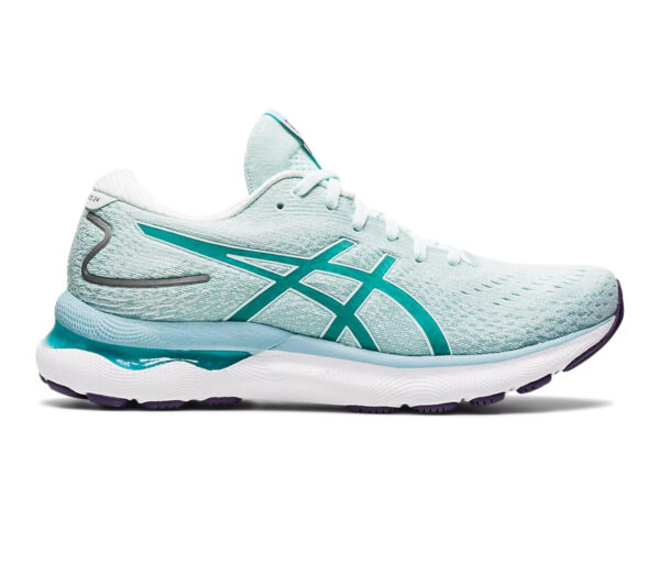 Scarpa asics gel nimbus 24 donna celeste