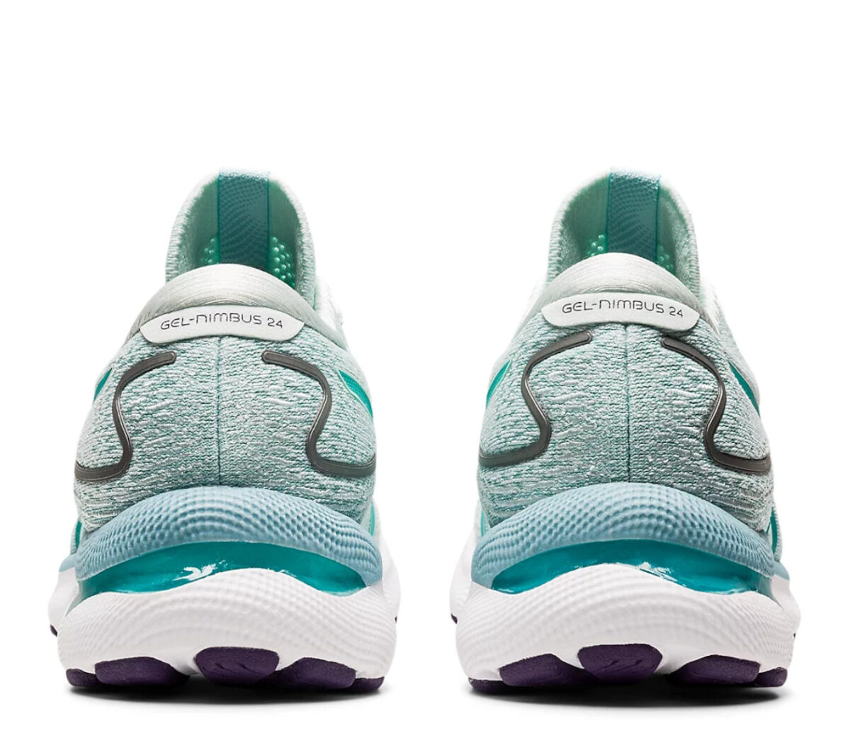 Retro Scarpa asics gel nimbus 24 donna celeste