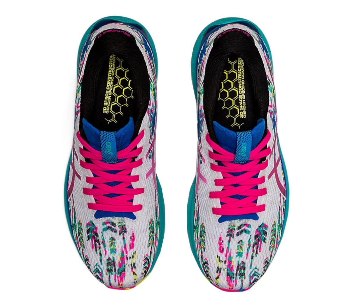 Tomaia Scarpa asics gel nimbus 24 donna white pink glo