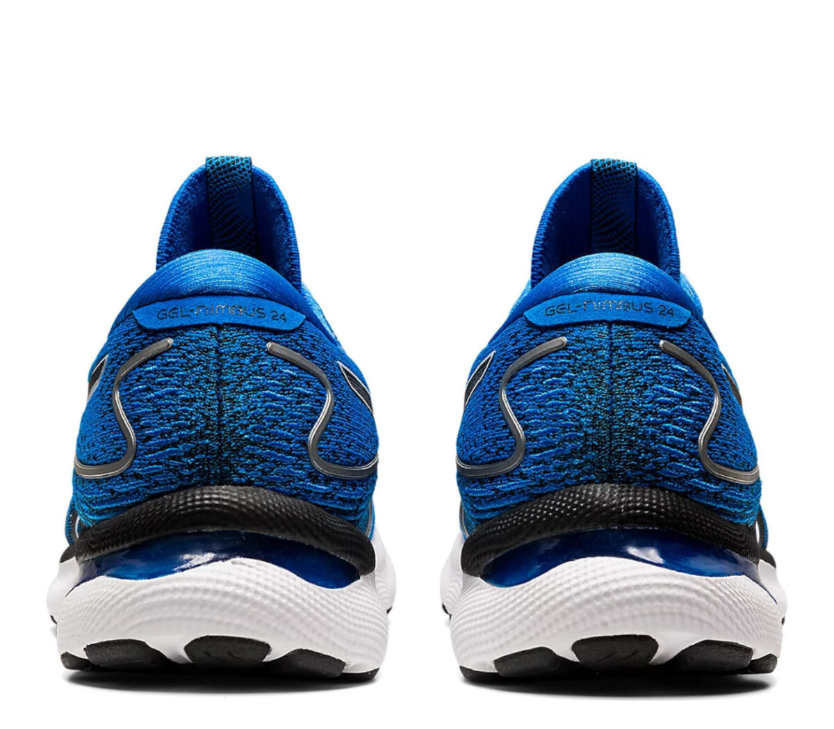 Retro Scarpa asics gel nimbus 24 uomo celeste