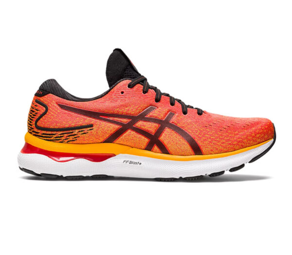 Scarpa asics gel nimbus 24 uomo Cherry Tomato/Black