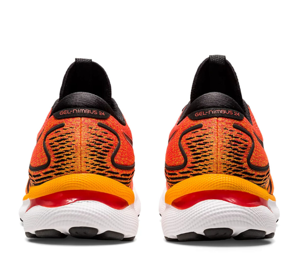Retro Scarpa asics gel nimbus 24 uomo Cherry Tomato/Black
