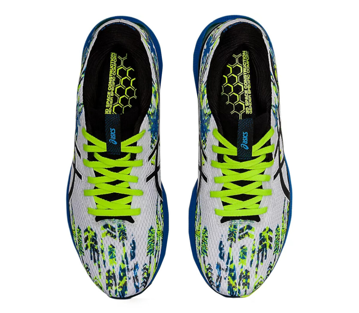 Sopra Scarpa asics gel nimbus 24 uomo blu bianche gialle