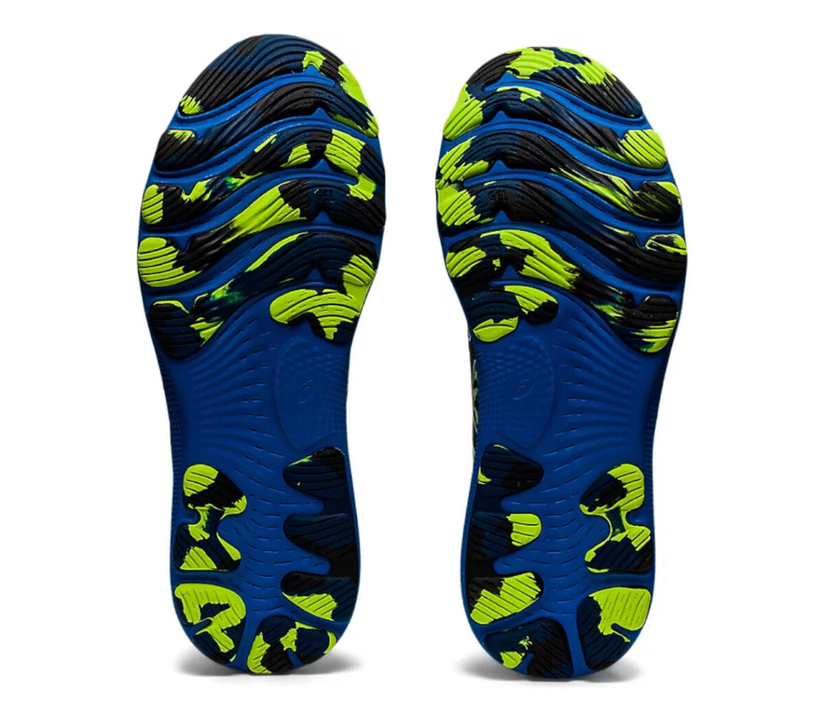 Sotto Scarpa asics gel nimbus 24 uomo blu bianche gialle