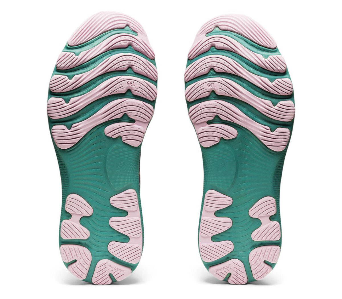 Suola Scarpe asics nimbus 24 donna verde acqua