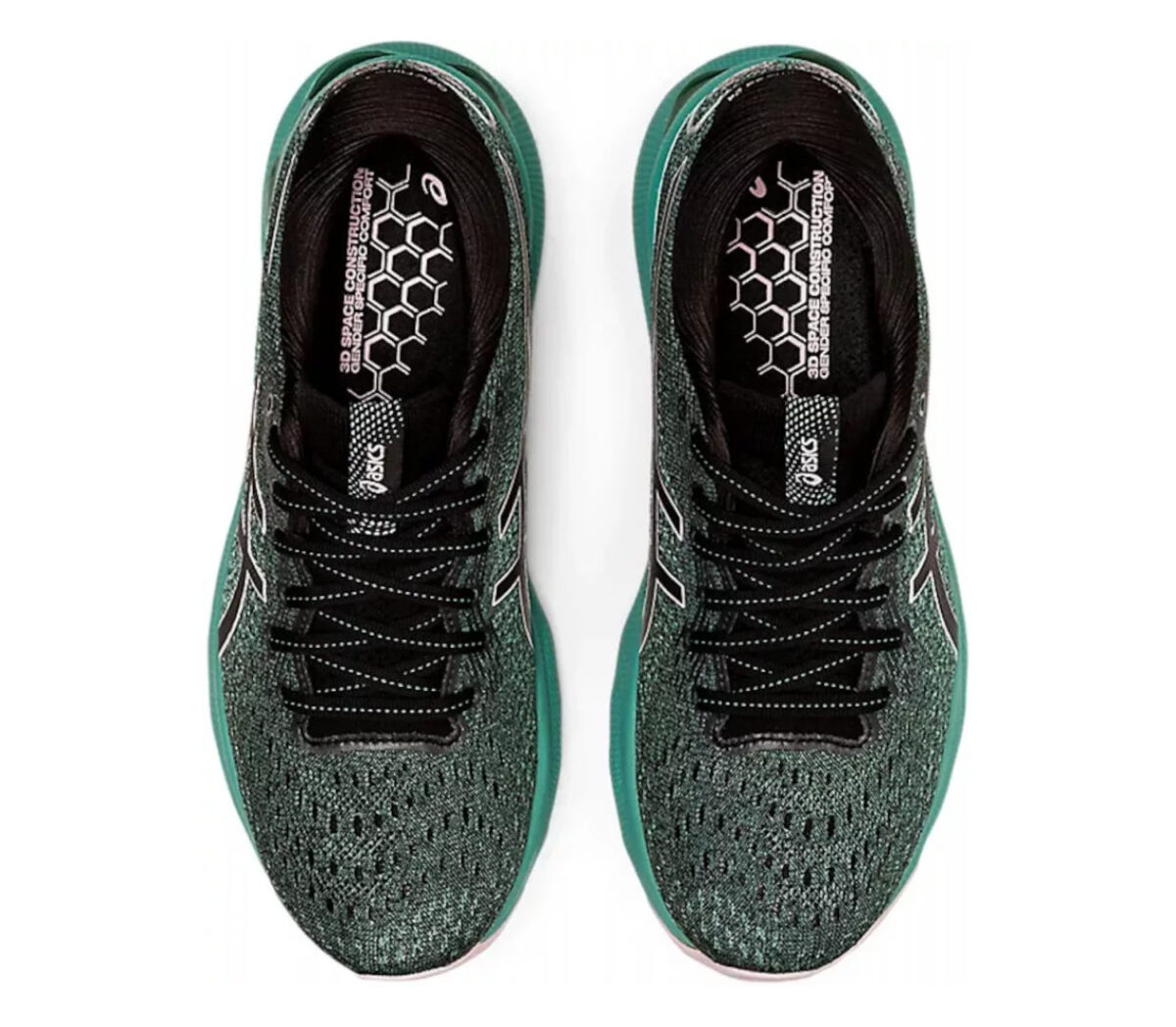 Tomaia Scarpe asics nimbus 24 donna verde acqua