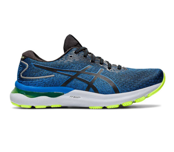 Scarpa asics nimbus 24 uomo Black/Lake Drive