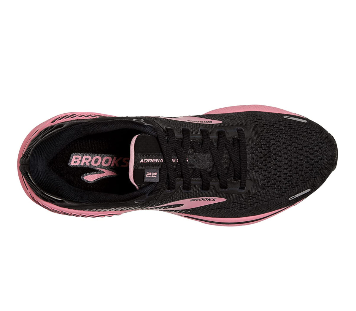 Tomaia Brooks Adrenaline GTS 22 nero rosa