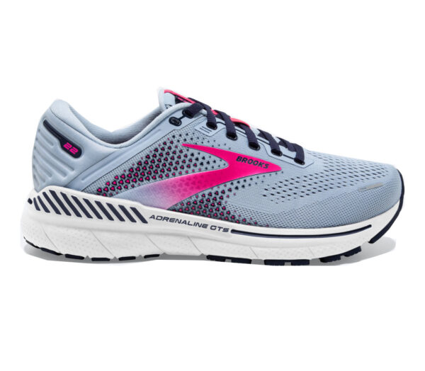 Scarpa brooks adrenaline gts 22 donna grigia fucsia