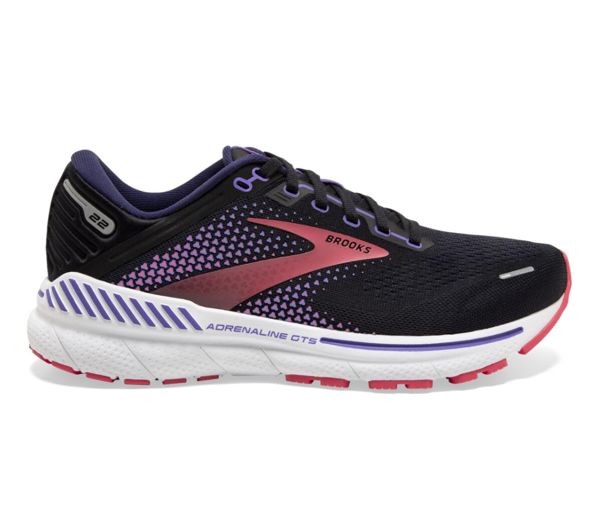 Scarpa brooks adrenaline gts 22 donna blu rosa