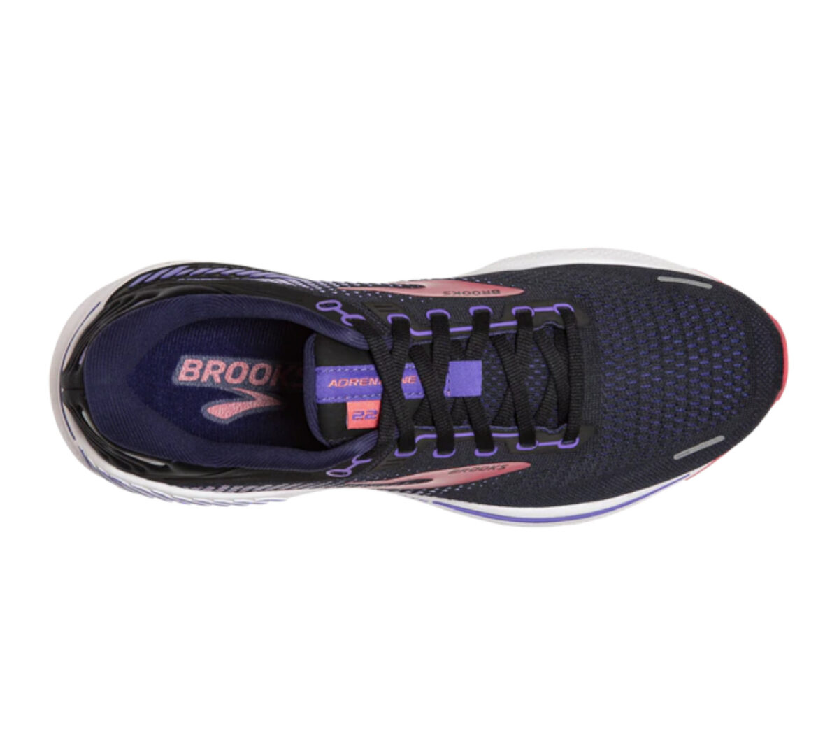 Tomaia Scarpa brooks adrenaline gts 22 donna blu rosa