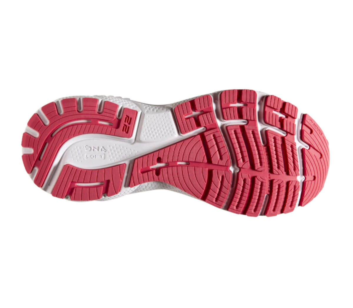 Suola Scarpa brooks adrenaline gts 22 donna blu rosa