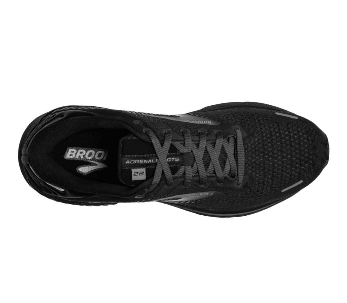Tomaia Scarpa Brooks adrenaline Gts 22 donna Black/Ebony