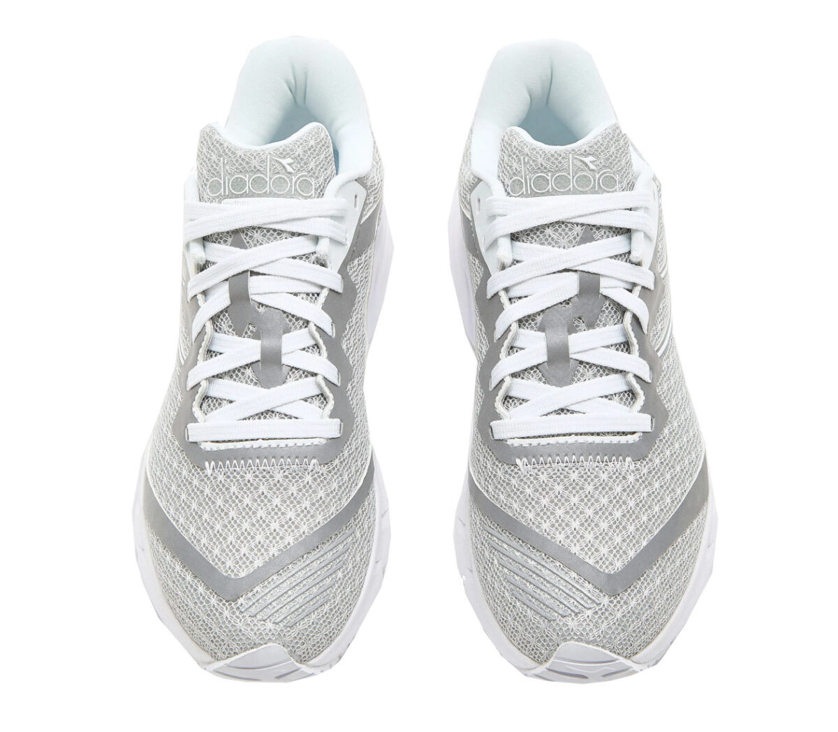 Tomaia Scarpa diadora mythos blushield volo 2 donna argento