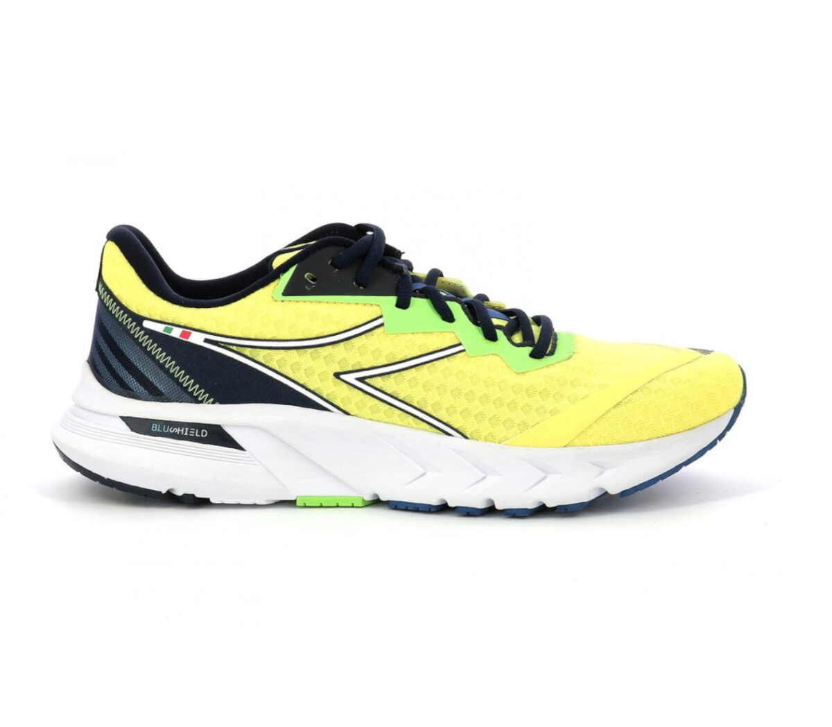 Scarpa diadora mythos blushield volo 2 uomo gialla