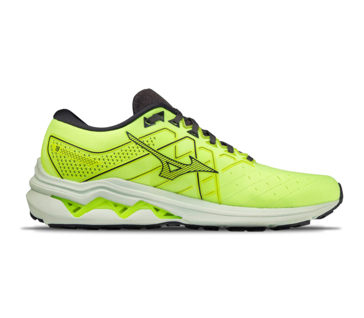 Scarpa Mizuno Wave Inspire 18 uomo gialla