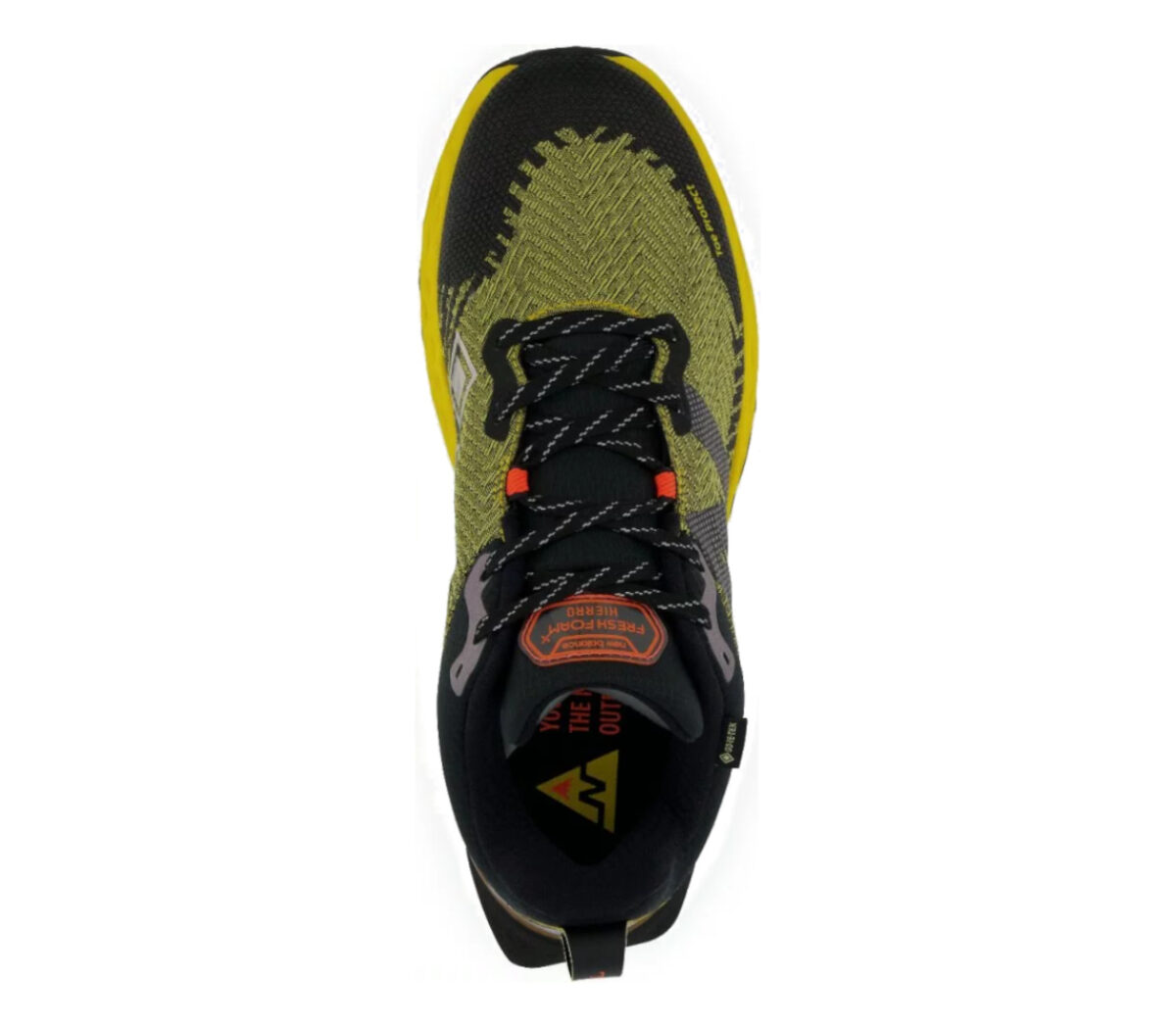 Tomaia Scarpa new balance hieroo v6 GTX uomo marrone e gialle