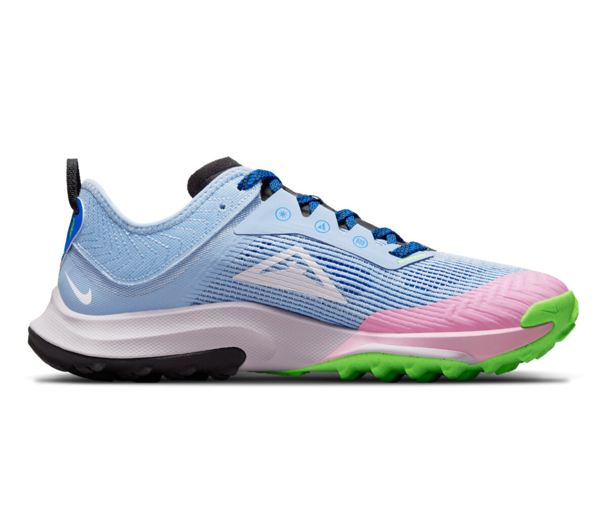 Scarpa nike air zoom terra kiger 6 donna blu rosa verde