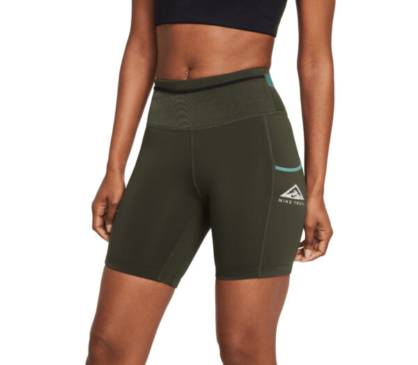 Pantalone nike dri-fit epic luxe donna verde militare