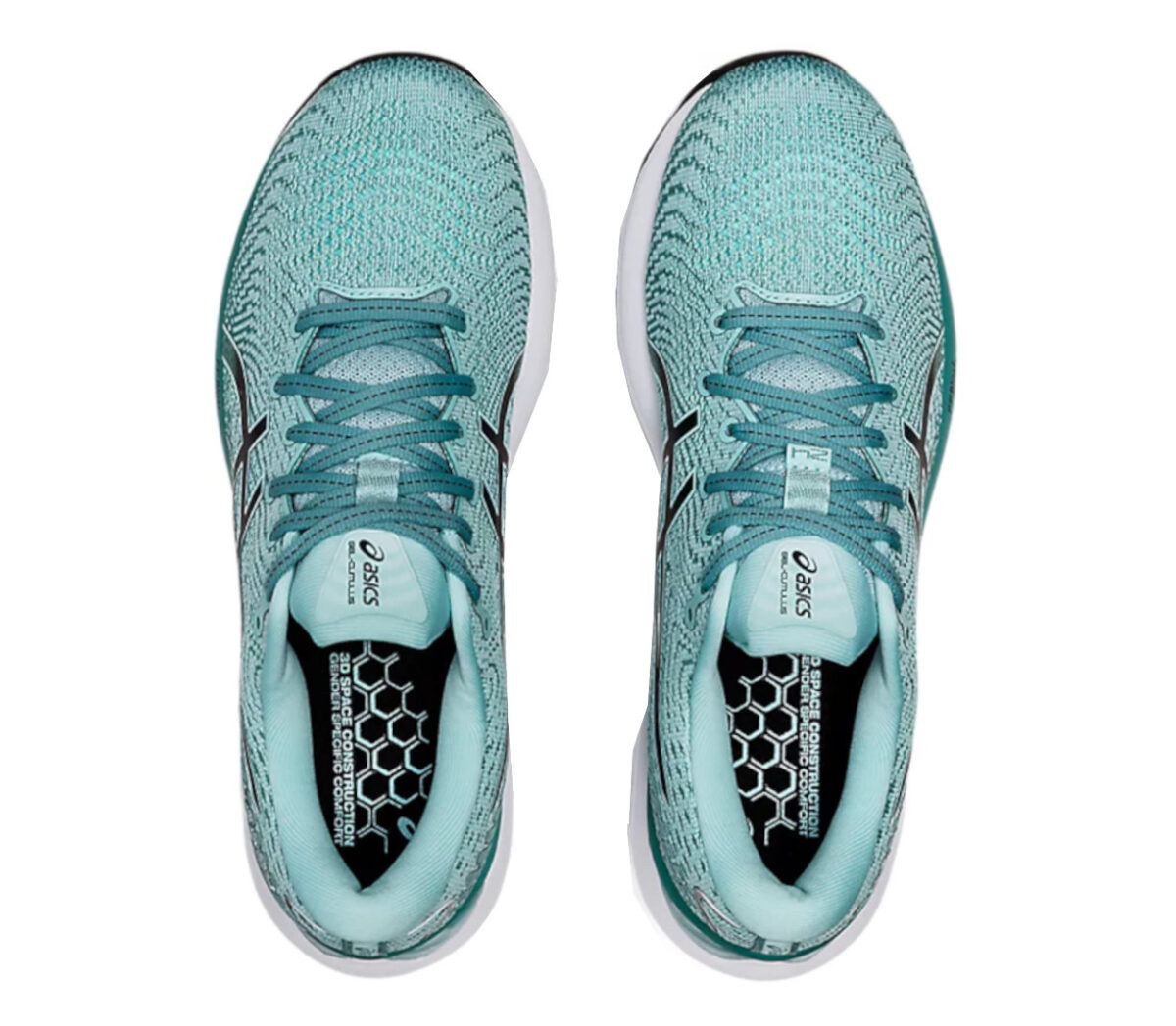 Tomaia Scarpa asics gel cumulus 24 donna Oasis Green/Black