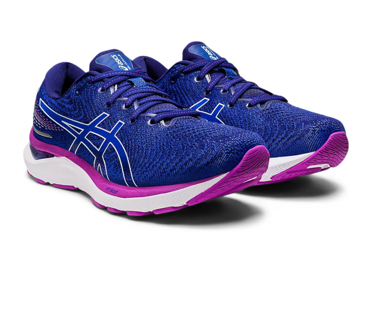 Coppia Scarpa asics gel cumulus 24 donna Dive Blue/Soft Sky